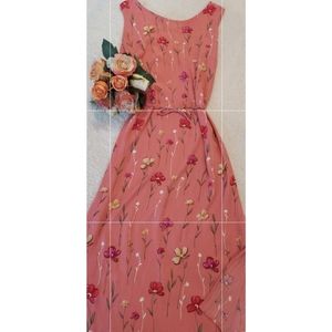 Lady Darian, Pink Floral Sundress, Size 22W
